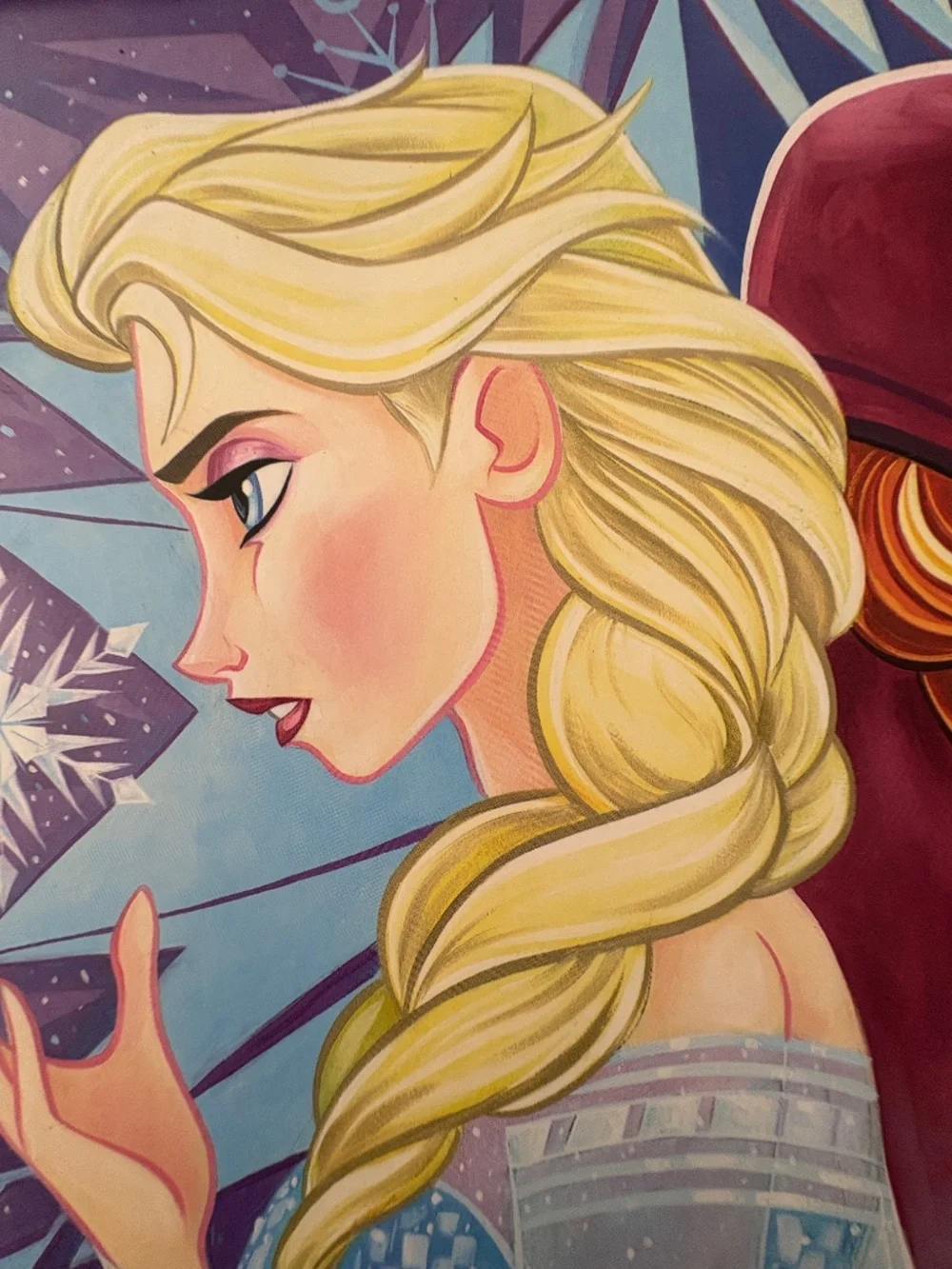 Tim Rogerson frozen print we only have each other